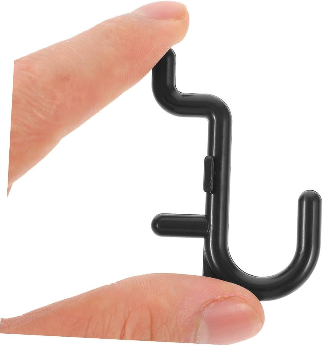 GANAZONO 40Pcs Plastic Pegboard Hooks for Garage Hanging Storage for Tools Items Easy Installation for Home Organization and Efficient Workspace