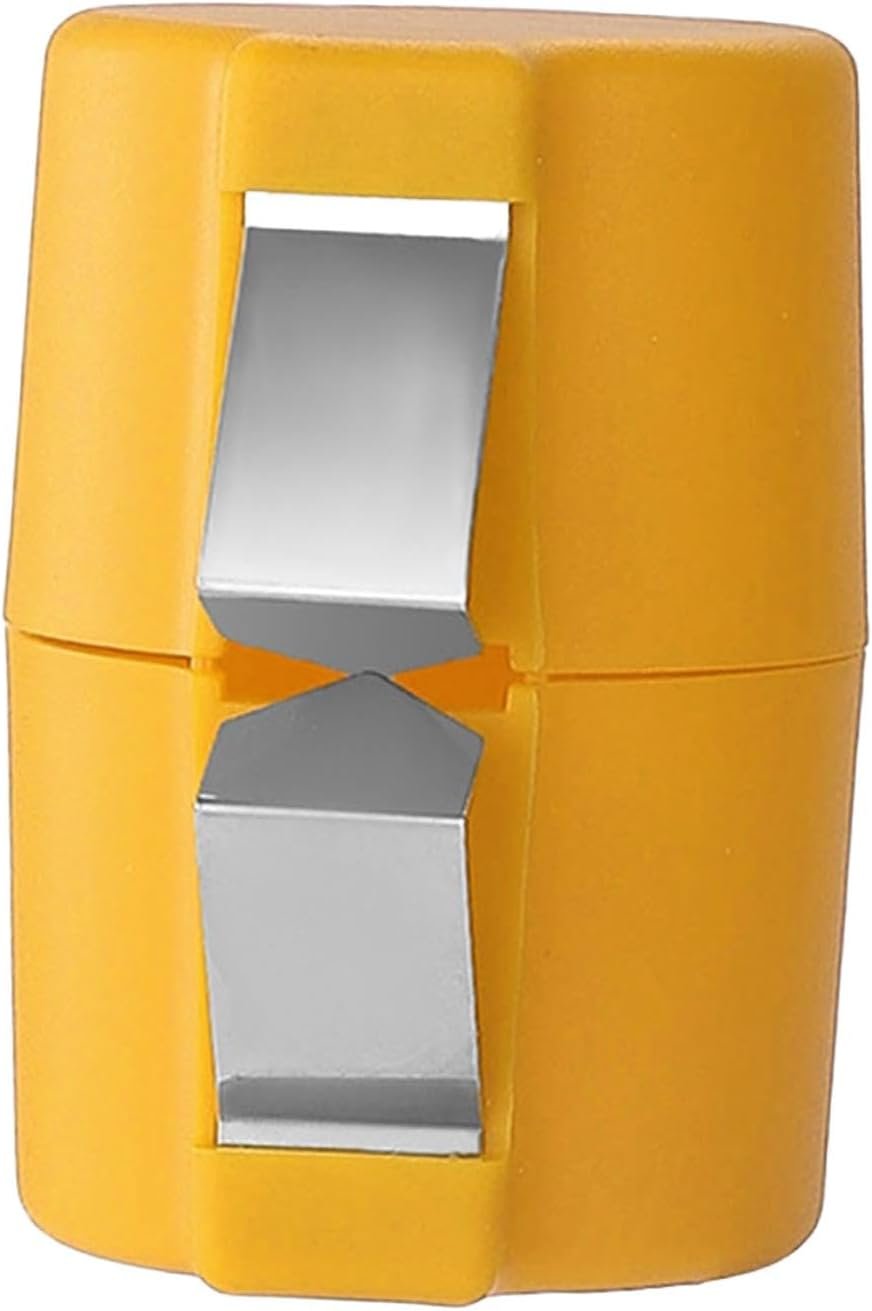 WeiLaiKeQi Handy Egg Cracker and Separator Combo for Easy Meal Prep, Yellow
