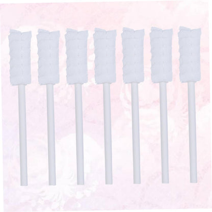SOPOTUTU 10pcs Gauze Oral Care Cleaning Brushes for Soft Absorbent Safe Mouth Hygiene Tool for Boys White