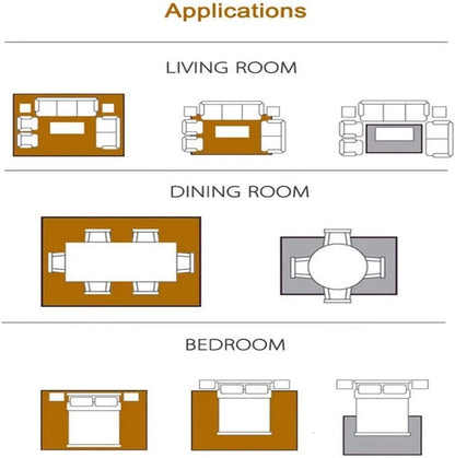 SUNYRDSM Tappeto soggiorno Tappeto Palestrina Bambini Fuzzy soggiorno tappeto grigio-blu accessori per la decorazione della casa semplice e resistente Arredamento Camera Da Letto Ragazza 90X200CM