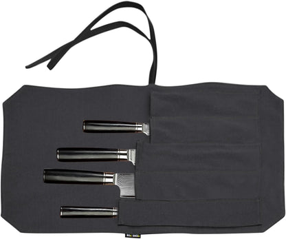 Cutter Roll Bag, Storage Kitchen Tool Organizer, Protective Travel Pouch, 21.26 x 13.78 Inches Portable Carry Case for Camping, Outdoor Cooking, Travel Gear, Black, Please refer to description