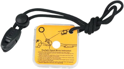 JOINPAYA Daylight Signal Mirror Outdoor Retroreflector for Survival Emergency and Long Distance
