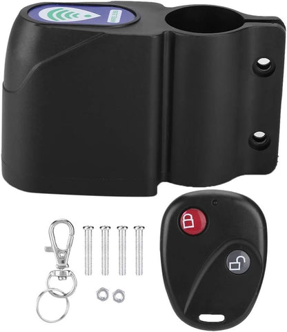 Anti-Theft Bike Lock 120dB Alarm Security Lock 0.1kg Ultralight Wireless Remote Control Alarm