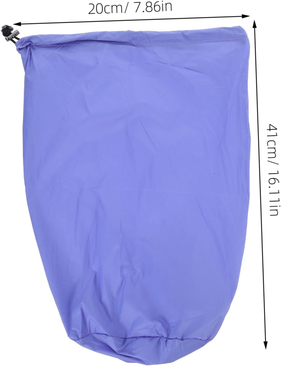 Milisten Travel-Friendly Down Jacket Bag Waterproof Small Camping Storage Drawstring Closure