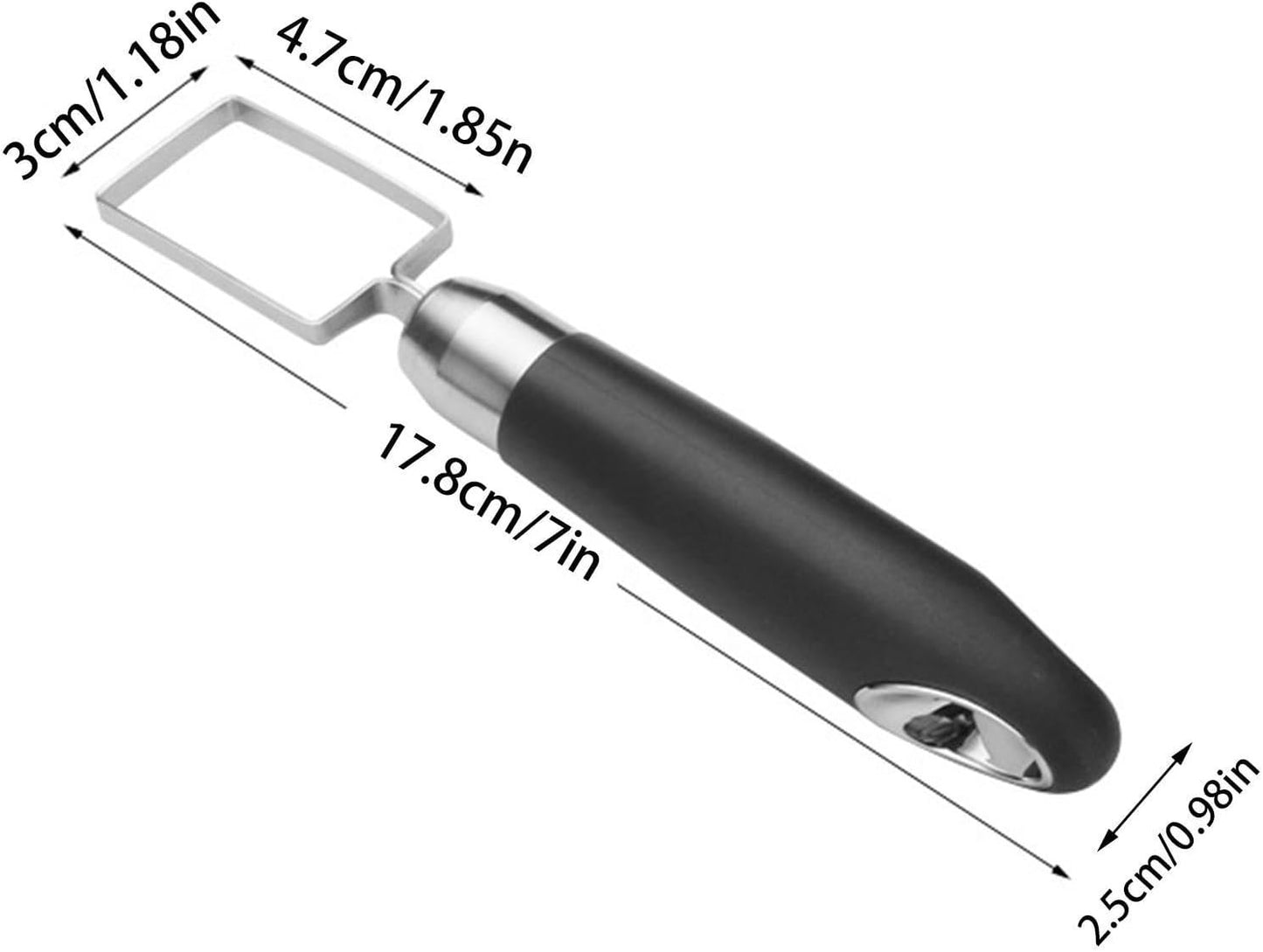 Youngwier Affettatrice per Anguria, Taglierina a cubetti in Acciaio Inossidabile per Melone, Strumento per affettare l'anguria, Gadget da Cucina Portatili sicuri per Tagliare i cubetti di Frutta per