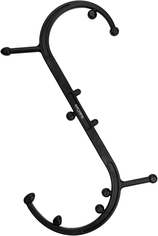HubiCare Massage Stick Trigger Point Massage Stick Deep Tissue Body Portable Back Neck Shoulder Leg Feet Muscle Relaxing Tool for Women (Black)