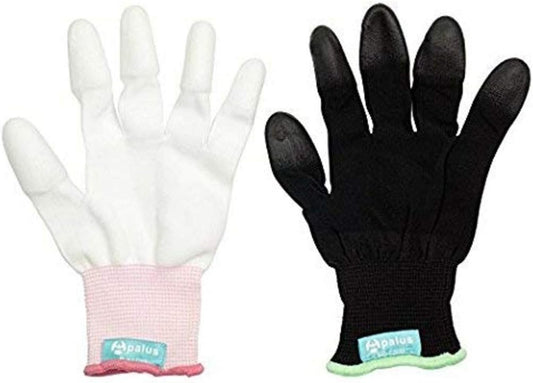 Apalus Ambidextrous Professional Heat Resistant Thermal Protective Glove – Pack of 2 – Perfect for Protecting Yourself from the Heat of Straightener, Hair Iron, Phone, Electric Brush
