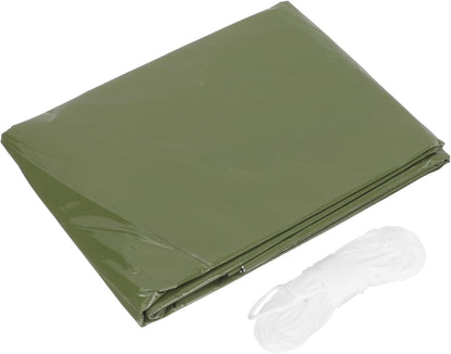 Generic Survival Camping Tent Emergency Thermal Blanket Multi Purpose Outdoor Survival Gear for Hiking Camping Lightweight Compact Design Essential for Emergency Preparedness