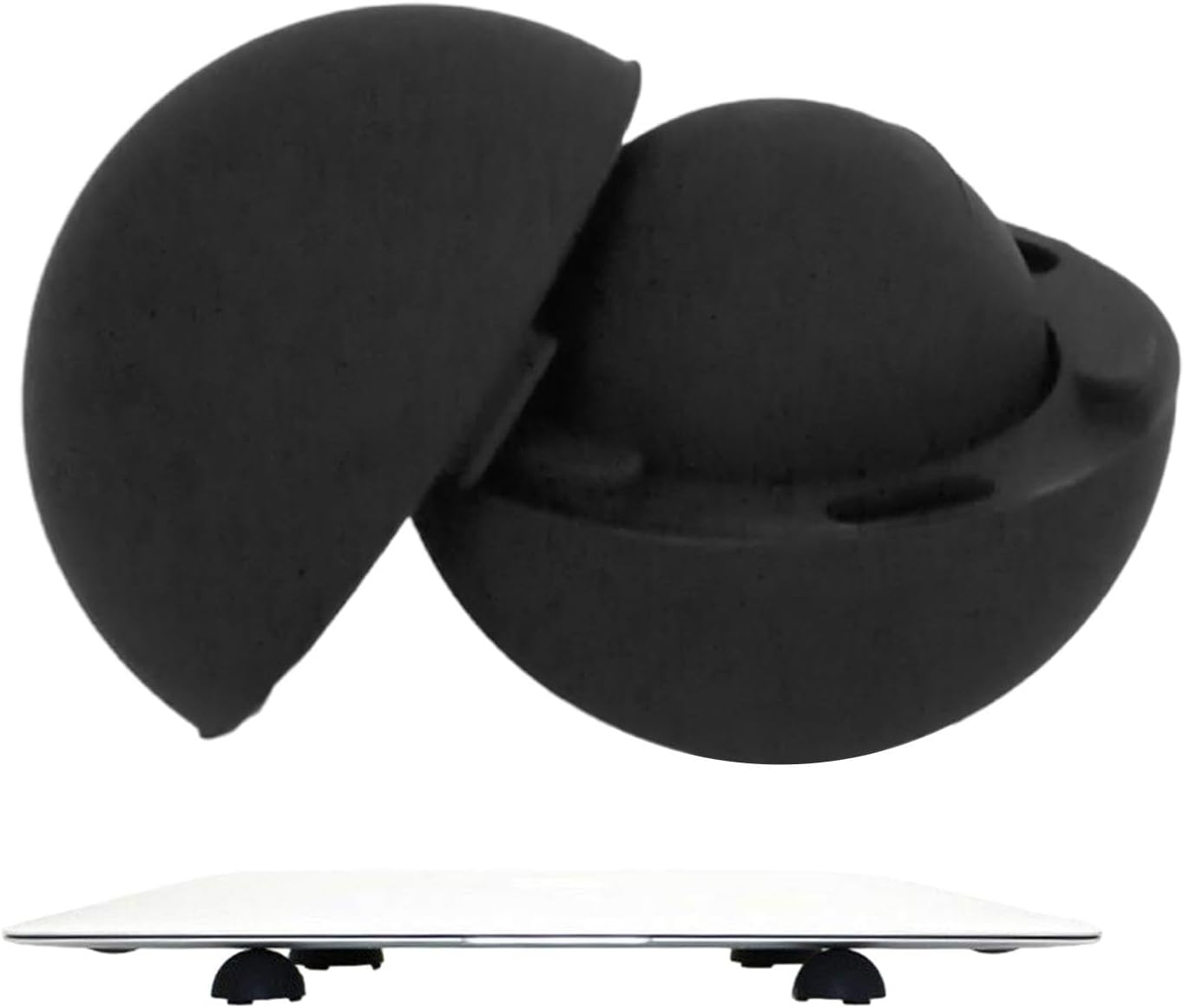 Laptop Cooling Silicone Pad, Silicone Hemisphere Cooling Pad Small, Hemisphere Riser, Stable Non Slip Multifunctional Cooling Stand for Laptops