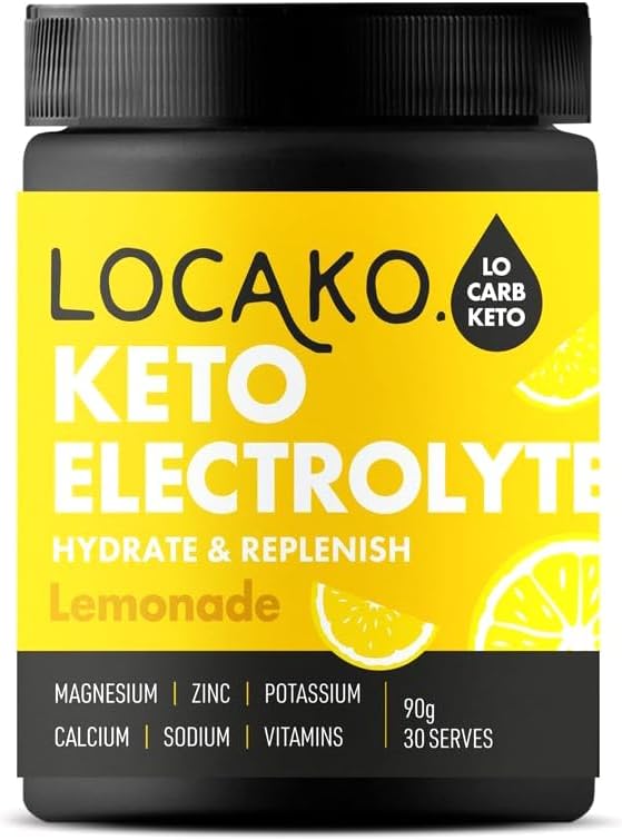 Locako Keto Electrolytes, Lemonade 90 g