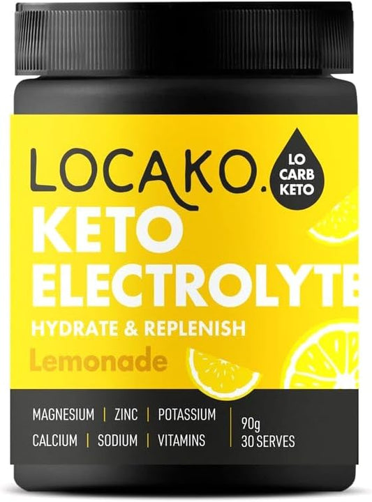 Locako Keto Electrolytes, Lemonade 90 g