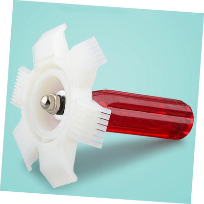 TINEASUR 1Set Air Conditioner Fin Combs Condenser Brushes Radiator Cleaners for Fin Combing Essential Tools for Maintenance and Cleaning