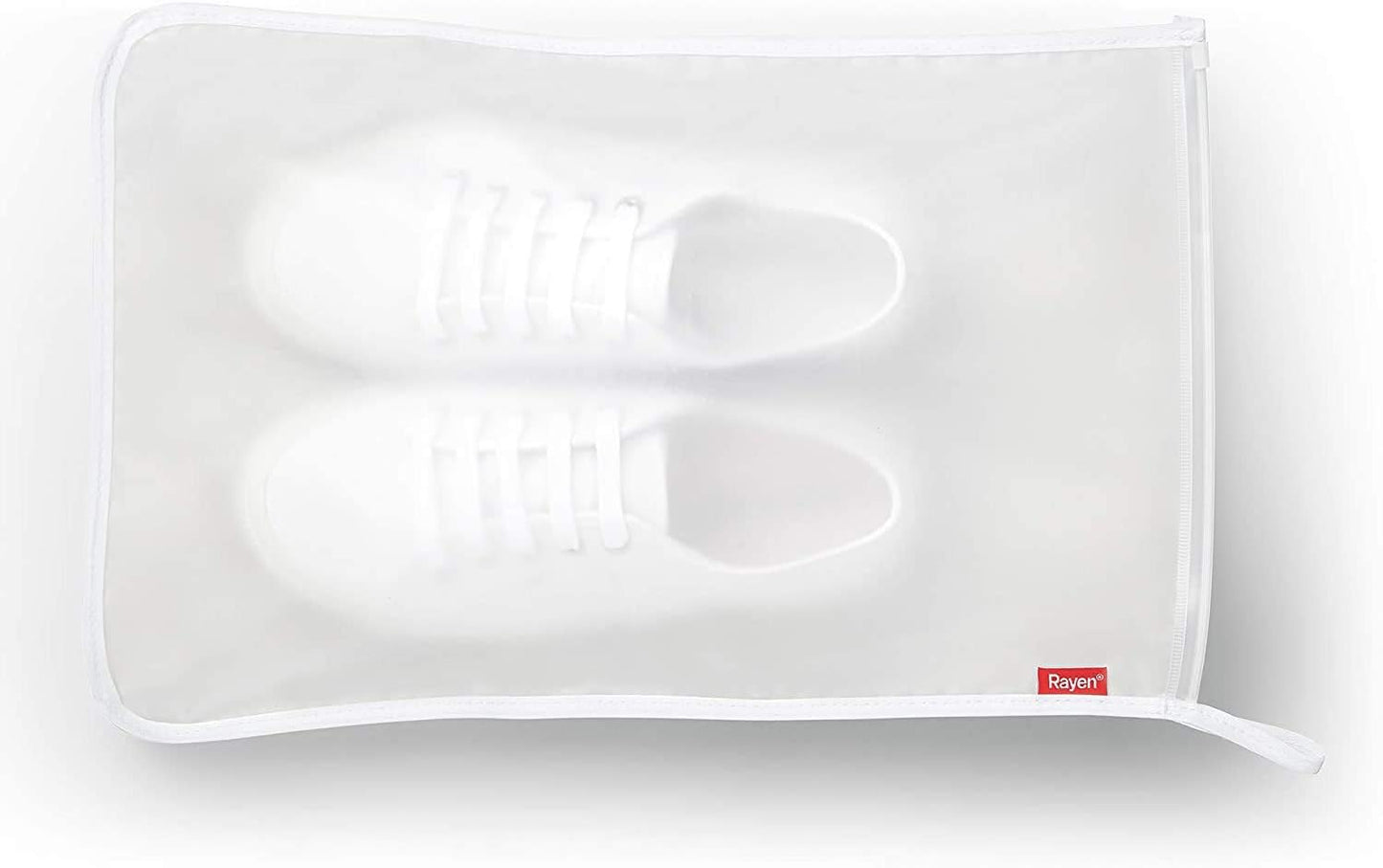 Rayen Bags for Shoes and Accessories | Pack of 2 | Zip Closure | Waterproof | Special Travel | 41 x 28 cm, Translucent, 41 x 28 cm 2 U, Translucent, Rayen | Shoe & Accessory Bags | 2 Pack | Zip