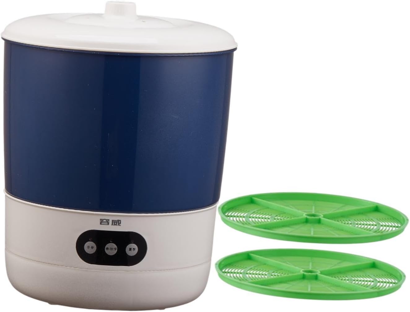 Jiuvaso Kit di Germinazione dei Semi MACHUNG a 2 Strati per Soia E Fagioli Rossi