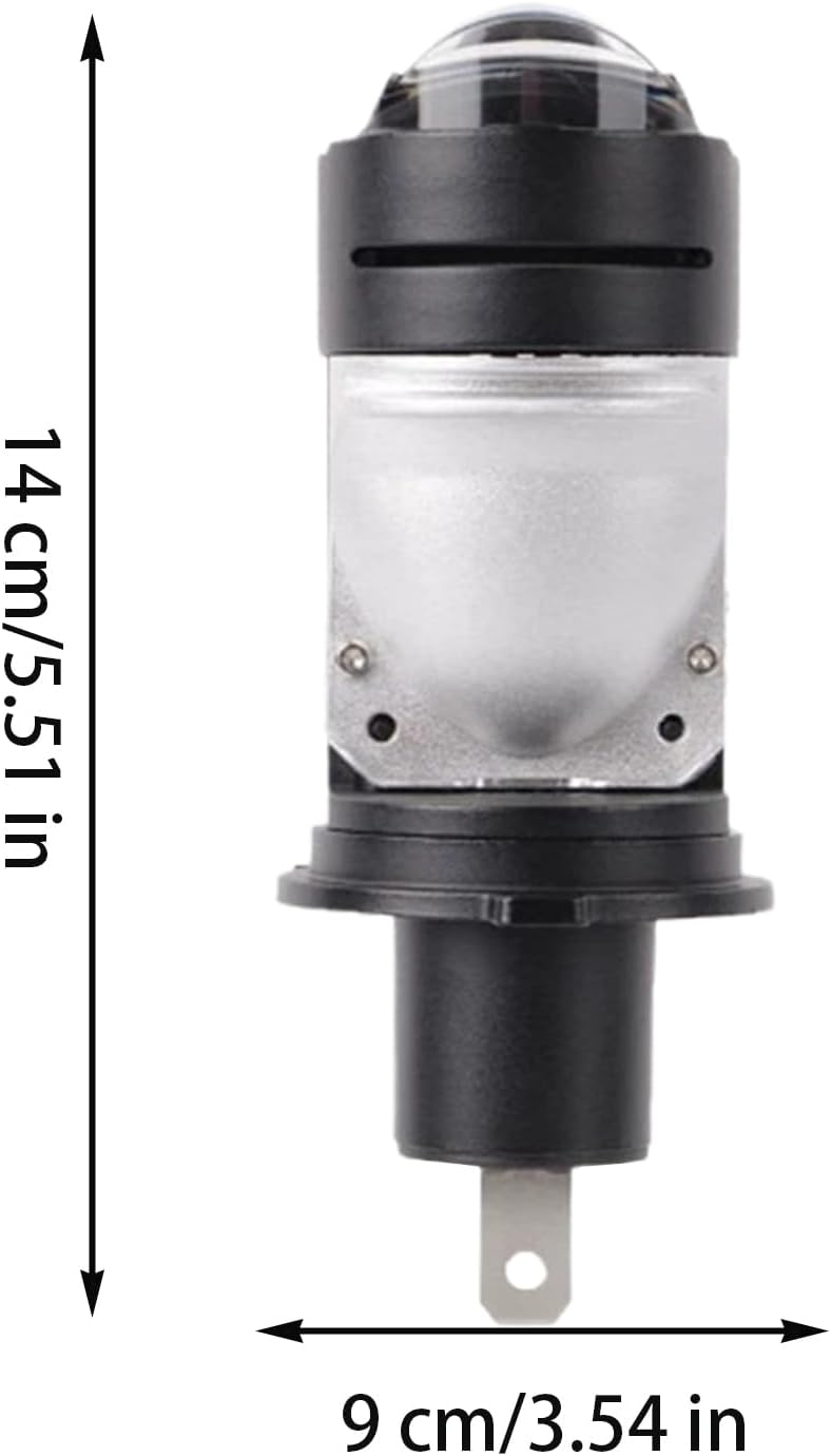 Ghjkldha Motorcycle LED Lights, Driving Light Kit, High Brightness Output, Direct Plug-In Design, Motorbike Accessory, Ideal for Safe Riding and Long Distance Travel