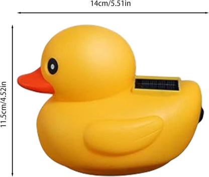 Floating Pool Lights Solar Powered – Duck Shaped Pool Light, Rechargeable Daylight Sensor | Decorative Pond Floating Light For Parties, Backyard Ambience Booster, Solar Duck Ornament, Patio Water Glow