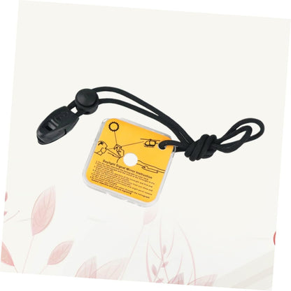 Kisangel 2pcs Signal Mirror Survival Emergency Mirror Reflective Mirror Reflector Accessories Multifunction