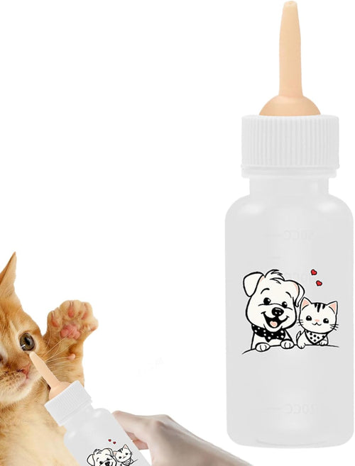 Kitten Bottles for Nursing - Kitten Nursing Bottle,Puppy Milk Feeder, Feeding and Watering Supplies, Portable for Indoor Outdoor Small Animals