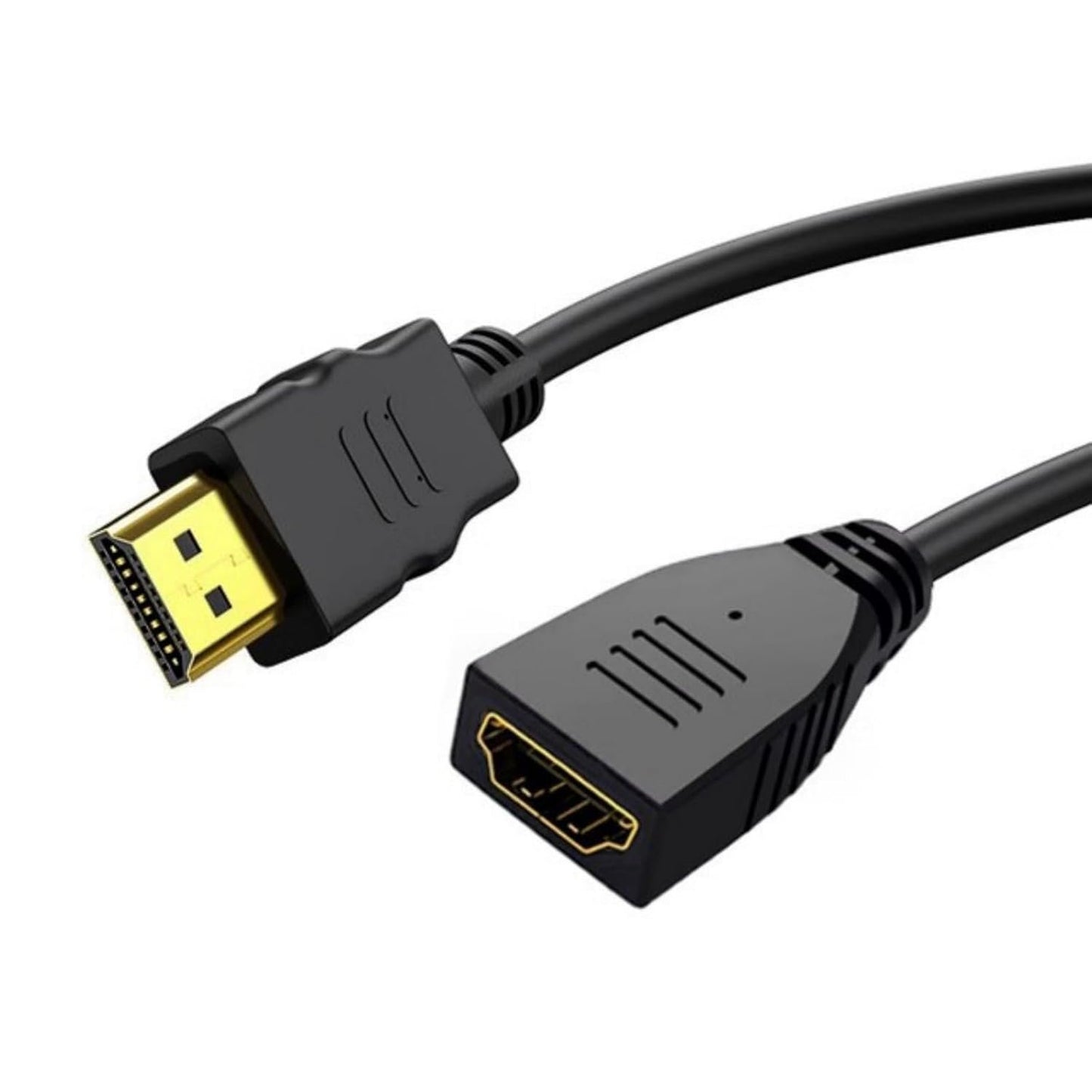 YUGSHNKFC Flexible HDMI2.0 Extension Adapter Male to Female Cable for 4K60Hz UHD Displays for Streaming