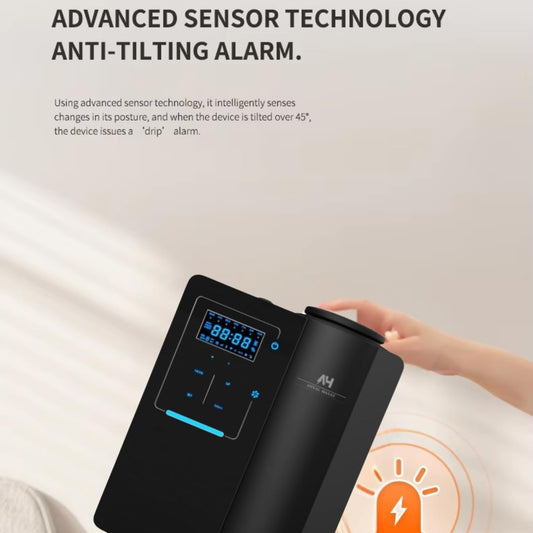 Waterless Air Diffuser - Home Luxury Scent Diffuser - Magnetic Keycard Bluetooth & App Control - Antal Hayat Diffuser - Waterless Diffusers for Home - Difusor Aroma - Aesthetic Essential Oil Diffuser