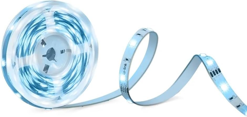 TP-Link Tapo Smart Wi-Fi LED Light Strip, Multicolour, Dimmable, 5 Meters, 25000 Hours, 2100 MCD Max, Smart Home, Party Decoration, Schedule & Timer, Voice Control, No Hub Required (TL61-5)
