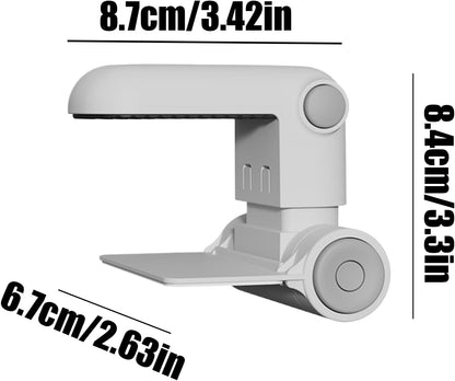 Baby Proof Toilet Seat Lock, Child Safety Toilet Lid Lock with Strong Latch, Universals Fit Toilets Locks, Perfect for Toddler, Kids, Infanted, Easy Adult Access, No Tools Required, 8.4x6.7x8.7cm Abs