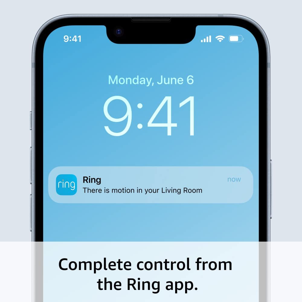 Ring Indoor Camera (2nd Gen) by Amazon | Plug-in pet Security Camera | 1080p HD Video, Privacy Cover, Wi-Fi, DIY alternative to a CCTV system | 30-day free trial of Ring Home
