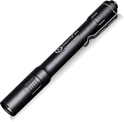LIGHTFE Tactical Flashlight Pen Light with LED Source 3 Modes IPX-6 Waterproof Rate Pocket Size for Doctors and Nurses, Emergency Light, Dog Walking (D11)