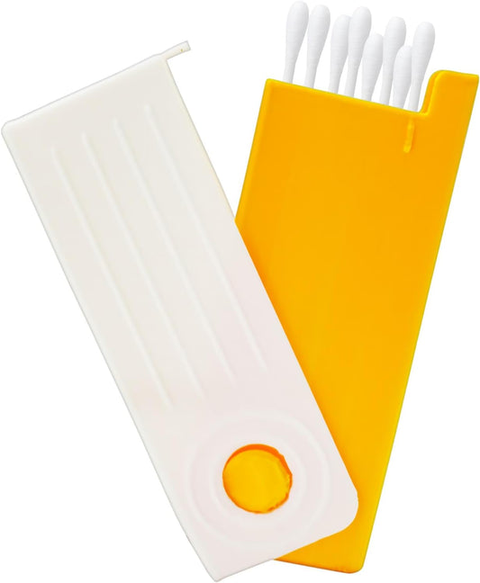 Generico Travel Toothpick Holder, Pocket Size Dispenser, Sliding Lid Flosser Case, Lightweight Design, 2.95x0.59x1.26 Inches, Convenient Storage Solution for Home, Hotel, Camping, Picnic