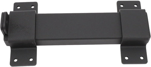 Slide Gate Duty Carbon Acciaio con Foro Non Lucchetto per Porta della Stalla, Recinzione e Sicurezza S