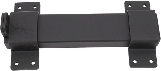 Slide Gate Duty Carbon Acciaio con Foro Non Lucchetto per Porta della Stalla, Recinzione e Sicurezza S