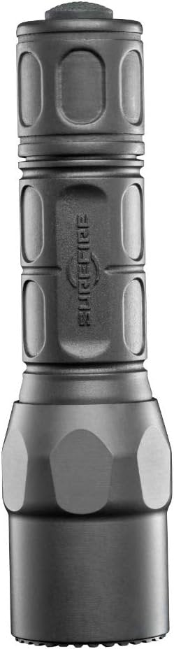 SureFire G2X Tactical 600 Lumen EDC Flashlight Bundle with 4x Extra Surefire CR123A and Lightjunction Battery Case