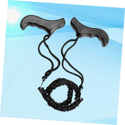 HEMOTON 1pc Portable Pocket Lightweight Survival Chain for Outdoor Camping Hiking Backpacking Durable