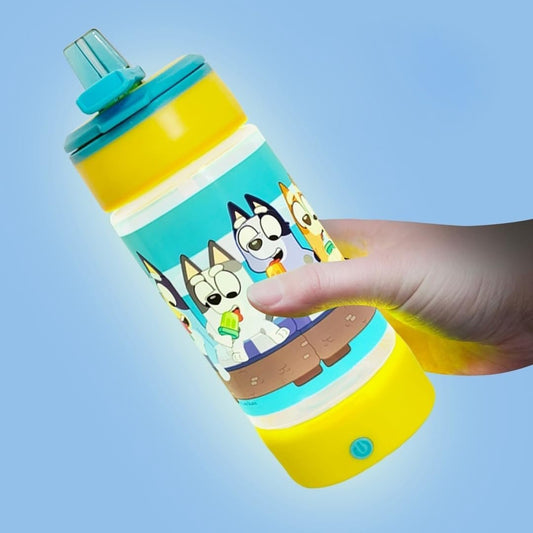 Bluey Pop Lights Drink Bottle