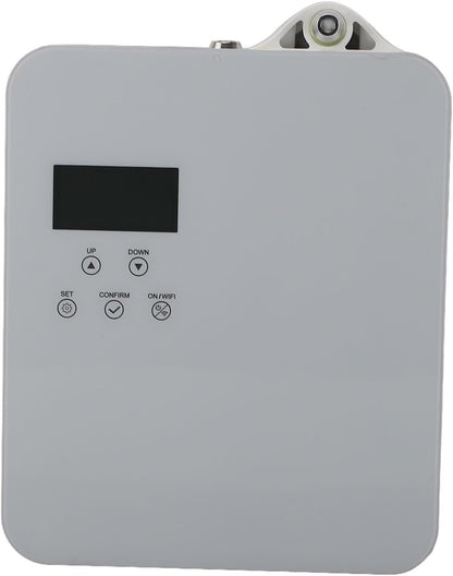 Smart Scent Air Machine 300ml Waterless Essential Oil Diffuser, HVAC Compatible for Home Hotel Office, Aromatherapy Machine with 2 Keys (US Plug)