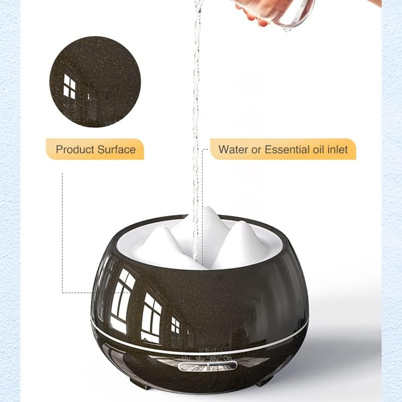 Aromatherapy Essential Oil Diffuser Remote Control Electric Air Humidifier Home Electric Cool Mist Maker Fogger(D)