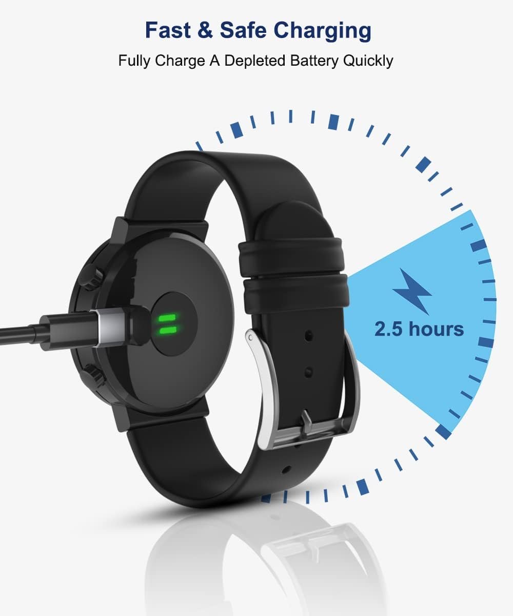 for Garmin Watch Charger Adapter 3Pack,Replacement USB-C to Garmin Cable Converter for Fenix 8/7/7X/7S/6/6X S E,Vivoactive 5 4 3,Forerunner 165/965/955/265/255/55,Instinct Solar 2X,Venu,Epix Pro Gen 2