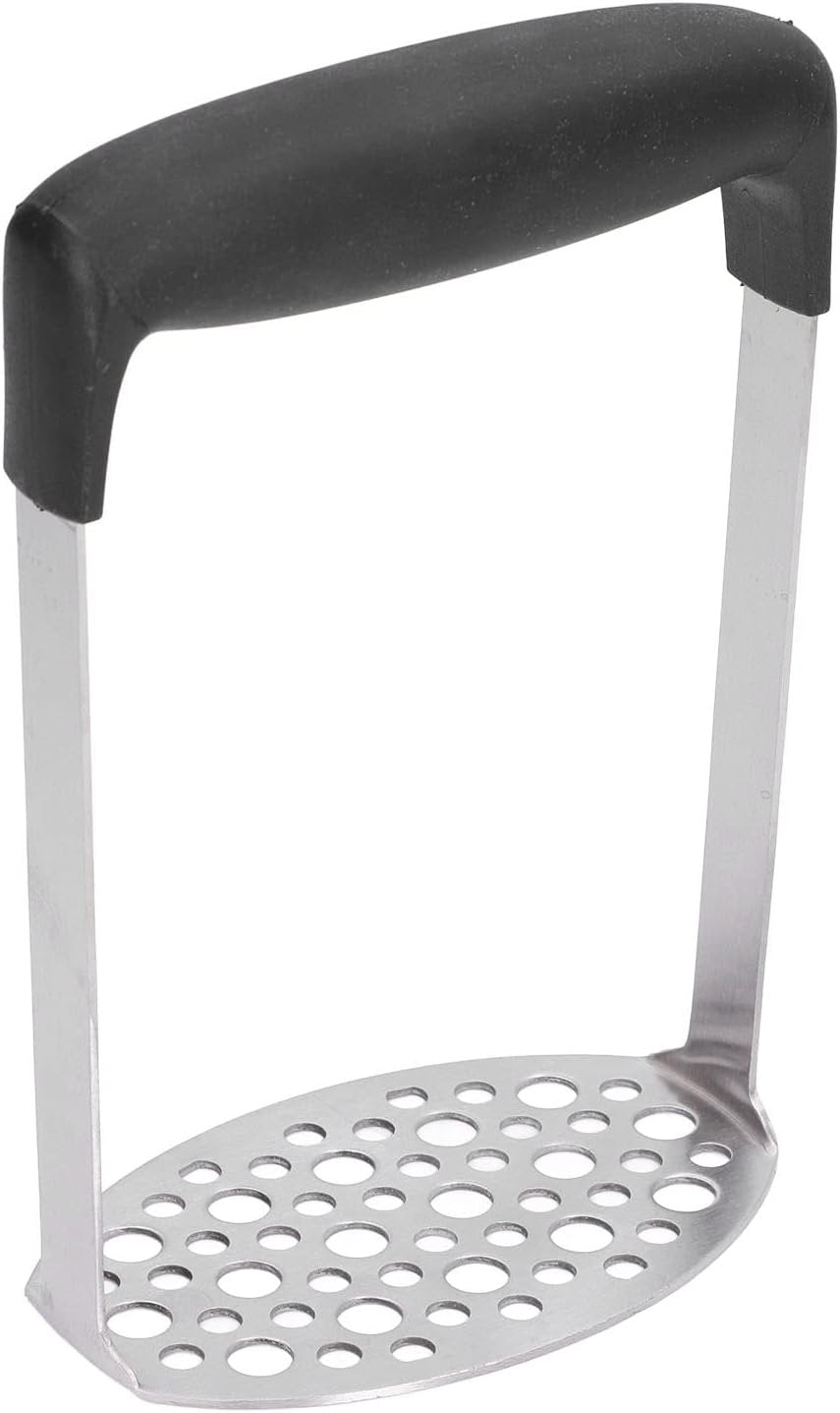 Schiacciapatate Manuale Per Schiacciapatate in Acciaio Inossidabile, Gadget da Cucina con Manico Orizzontale, Utensili da Cucina Per Cucina Ristorante