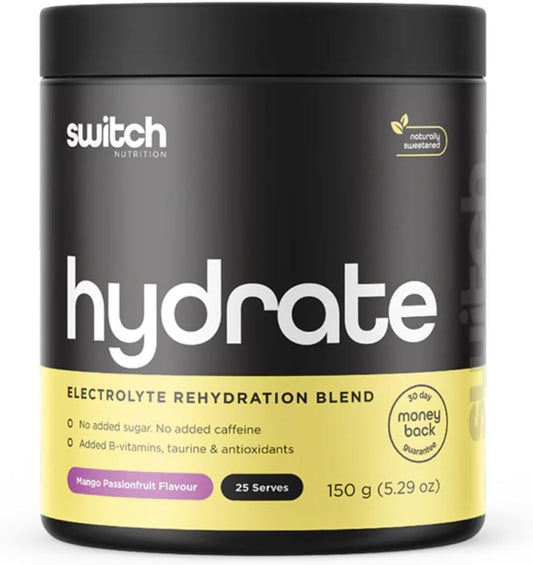 Switch Nutrition Hydrate 25 Serves Mango Passionfruit