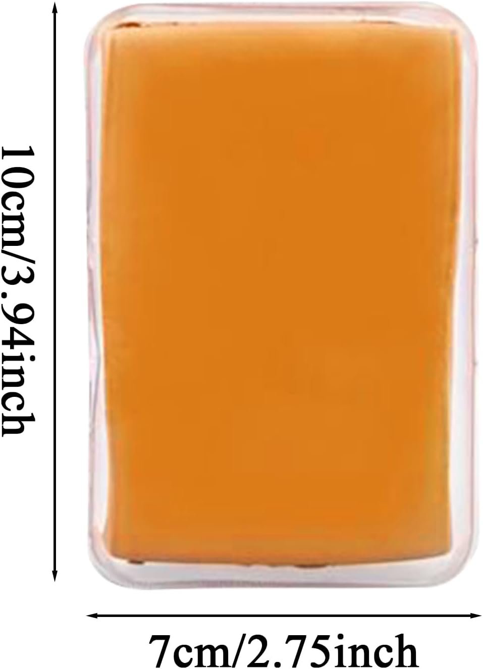 Clay Bar Scratch Remover, Car Decontamination Mud Cleaner, No-Scratch Auto Detailing Tool for Efficient Cleaning of Glass and Vehicle Body Surfaces, PP Material, 3.94x2.75x1.18in