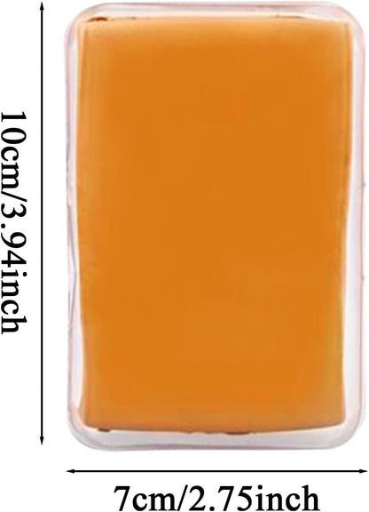 Clay Bar Scratch Remover, Car Decontamination Mud Cleaner, No-Scratch Auto Detailing Tool for Efficient Cleaning of Glass and Vehicle Body Surfaces, PP Material, 3.94x2.75x1.18in