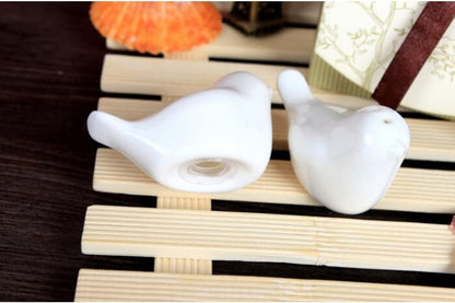 Spazzatori di pepe di sale in ceramica, utensili da cucina per le spezie di uccelli gadget forniture per feste 1 olette, agitatori di pepe sale