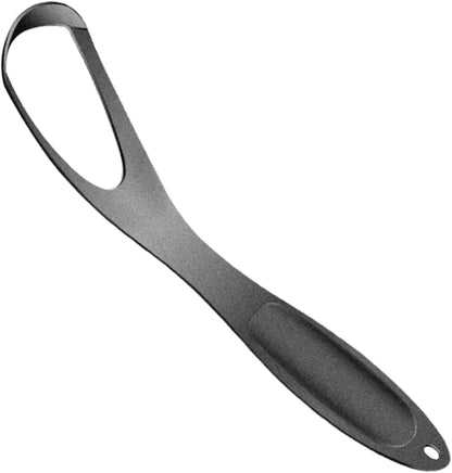 Tongue Scraper, Oral Care Cleaning Tool, Stainless Steel Material, Fan Shape Tongue Scraper Cleaner, Daily Breath Solution For Adults In Bathroom, 5.5x1 In, Silver, 1 Pack