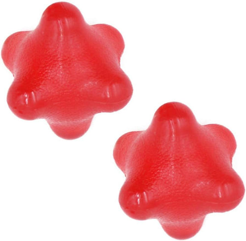 EXCEART Portable Hand Massage Ball 2 Pieces Silicone Massage Ball Trigger Point Trigger Massage for Myofascial Release Muscle Recovery