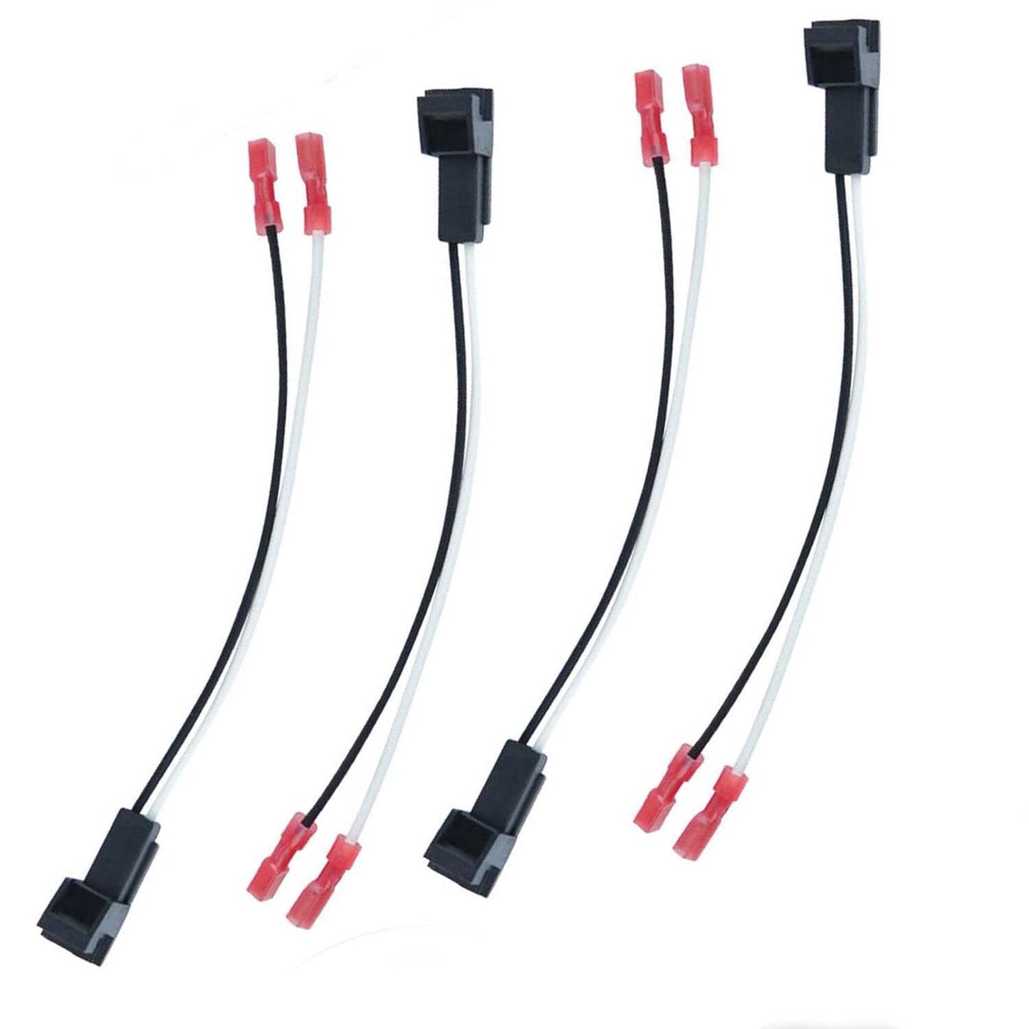 4 Pack Speaker Harness Replacement for GM Motors Buick Front Rear Door Speaker Wiring Harness Adapter 72-4568 - Door Speaker Replacement