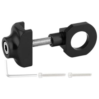 Bike Chains Tensioner, Folding Chain Fastener, 0.79x0.47x0.47 Inches Portable Safety Enhancer, Cycling Chain Alignment Tool for Men, Women and Improves Riding Stability