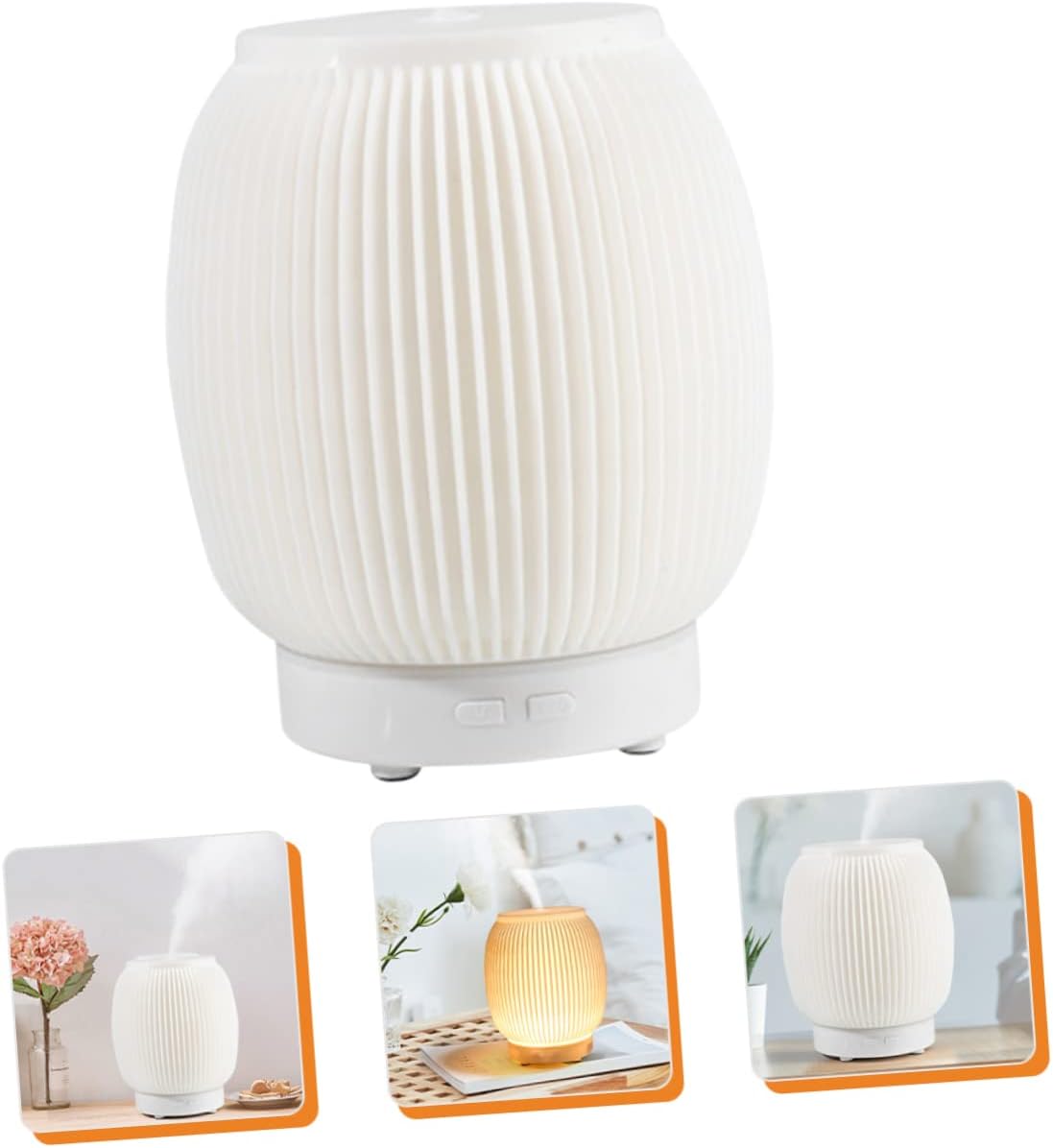 ULDIGI USB Aroma Diffuser with Light Desktop Air Humidifier for Home Office Elegant Design with Remote Control for Aromatherapy Decoration