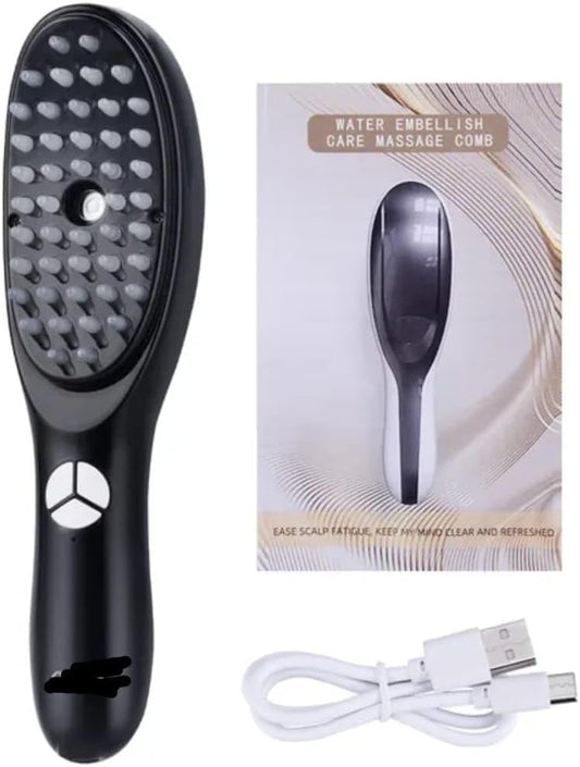 3 in 1 Electric Wireless Infrared Ray Massage Comb Hair Growth 3 Modes Vibration Head Scalp Massager Anti Hair Loss Care