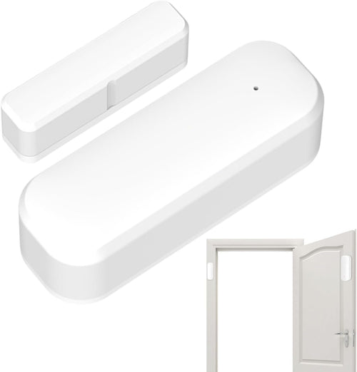 Door Monitor Sensor - Wireless WiFi Window Door Sensor,Home Security Device, Magnetic Monitor Solution, APP Remote Notification, Home Automation for Indoor