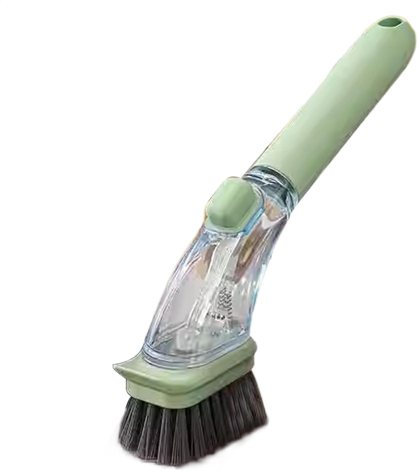 Soap Dispensing Dish Brush | Kitchen Essential Cleaning Brush | Multi Purpose Cleaning Brush | Handheld Soap Brush | Dish Cleaning Tool Ergonomic Design For Pans, Sink